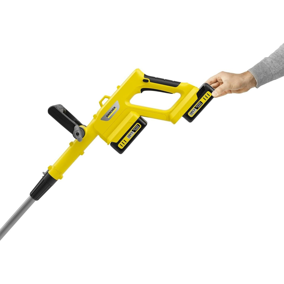 Kärcher LTR 3-18 Dual Battery Set – Akku-Rasentrimmer 36 V, 30 cm, inkl. 2 Akkus & Ladegerät (Neu & OVP)