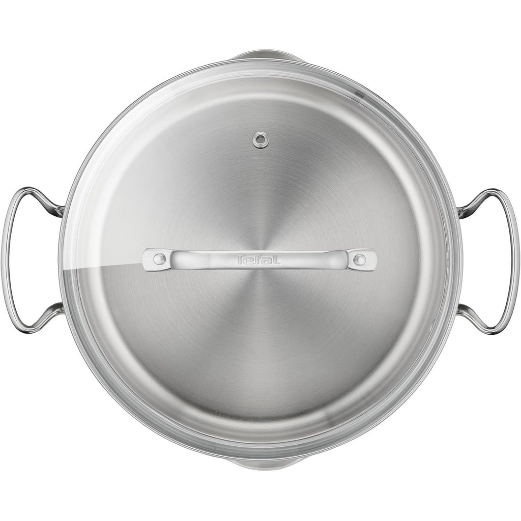 Tefal Duetto+ G71946 – Kochtopf 24 cm mit Glasdeckel, Edelstahl 18/10, induktionsgeeignet (Neu & OVP)