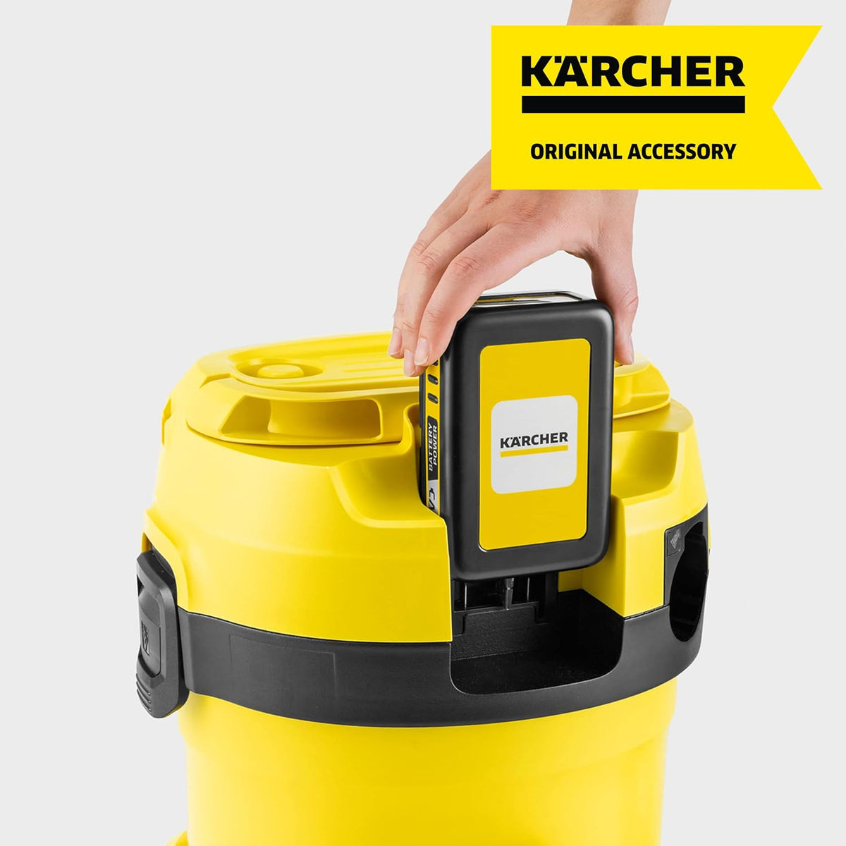 Kärcher Battery Power 18/25 – Wechselakku 18 V / 2,5 Ah mit Restlaufzeit-Display (Neu & OVP)