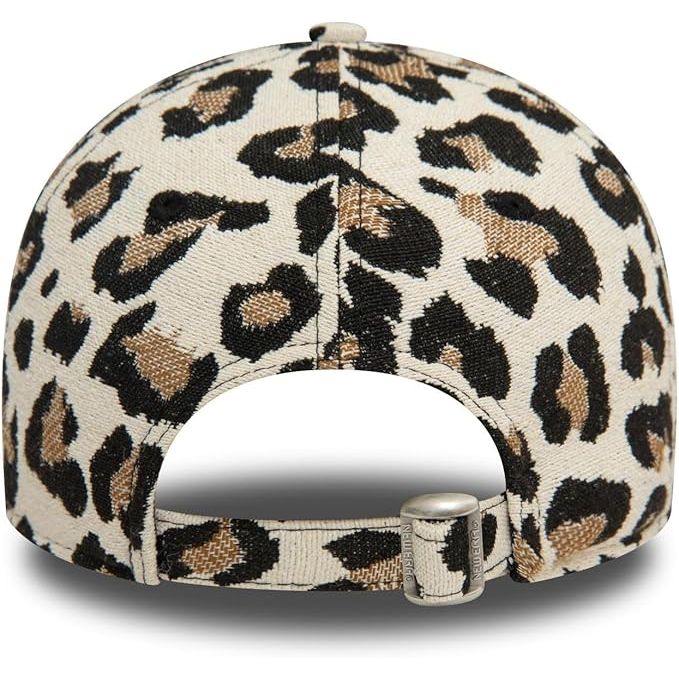 New Era 9FORTY New York Yankees – Damen Cap, Leopard Jacquard, verstellbar (Neu & OVP)