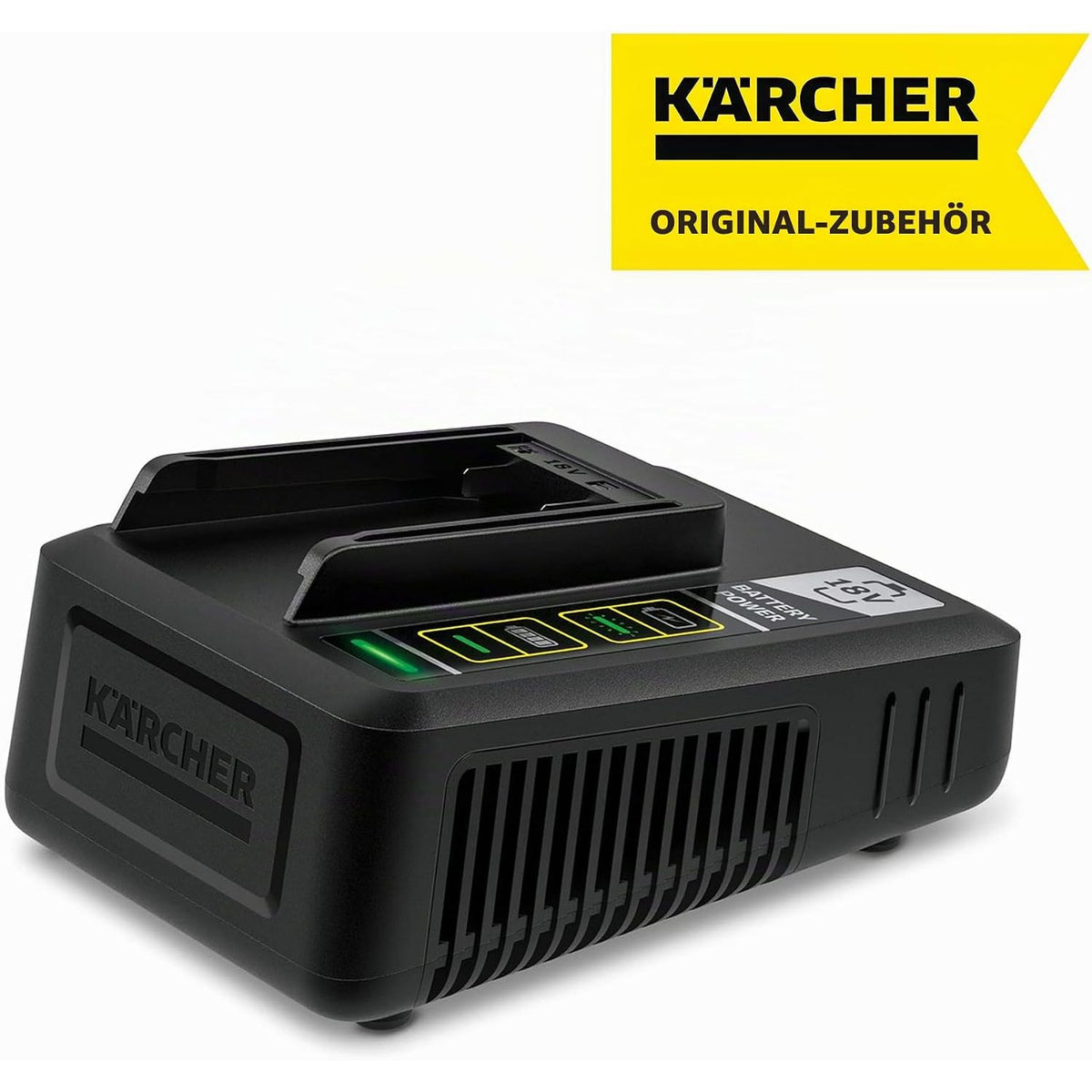 Kärcher Schnellladegerät Battery Power 18 V – 2,5 A Ladegerät für alle 18-V-Akkus (Neu & OVP)