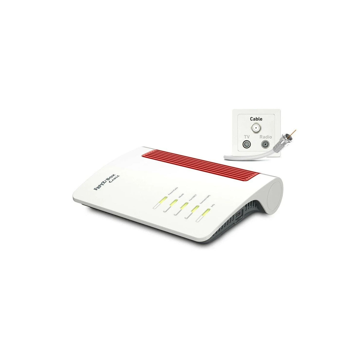 AVM FRITZ!Box 6660 Cable – Wi-Fi 6 Kabel-Router, Mesh, frei für alle Anbieter (Refurbished)